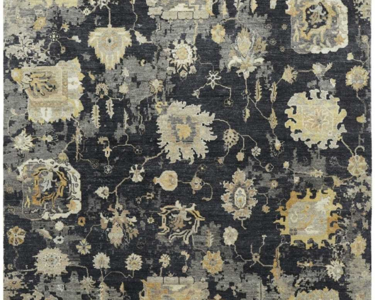 095 Almost Black Area Rugs