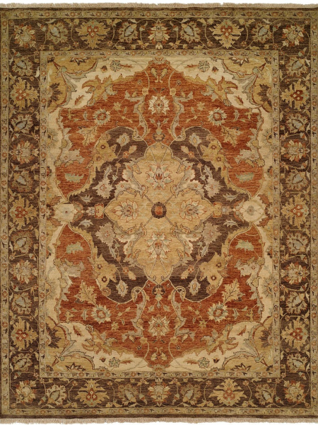 987 PH Brown Multi Rug | Living Spaces