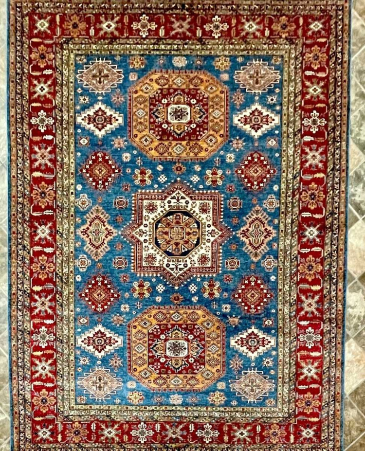 10843 Super Kazak | Wool Rug | 9.1x11.6