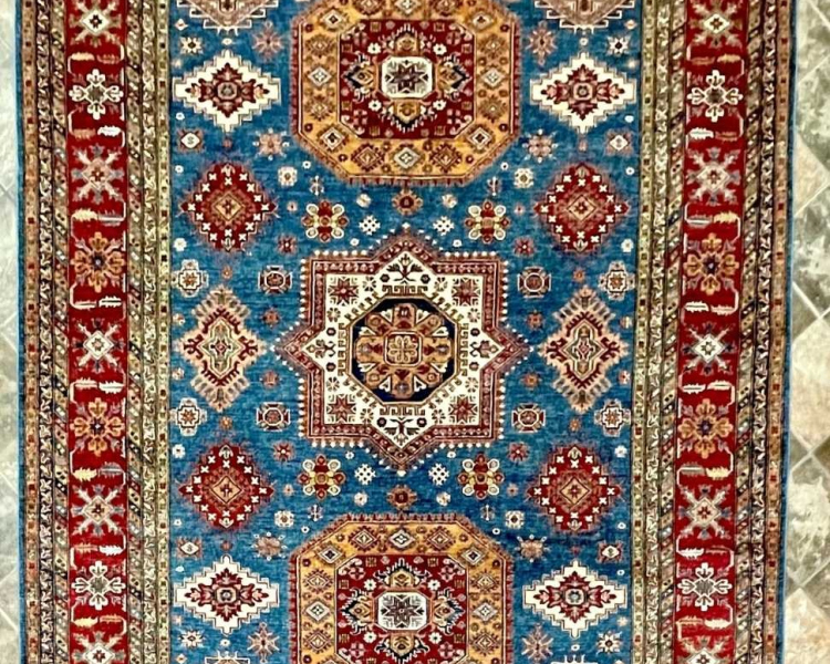 10843 Super Kazak | Wool Rug | 9.1x11.6