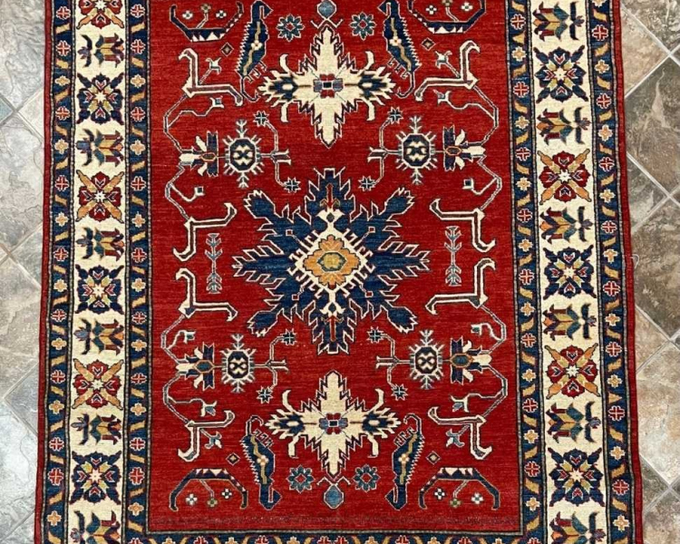 2617 Kazak | Wool Rug | 6x7.11