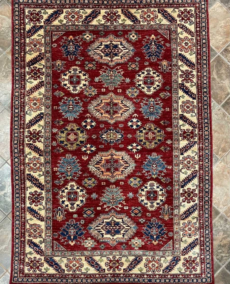 597 Super Kazak | Wool Rug | 5.7x7.11
