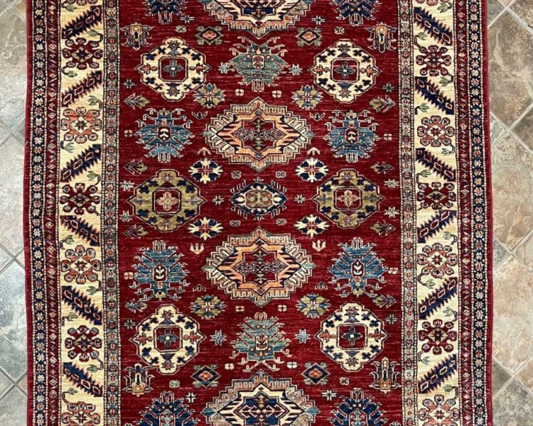 597 Super Kazak | Wool Rug | 5.7x7.11
