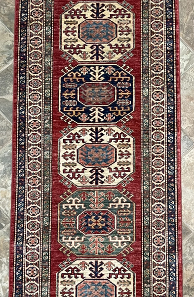 603 Super Kazak | Wool Rug | 2.10x10