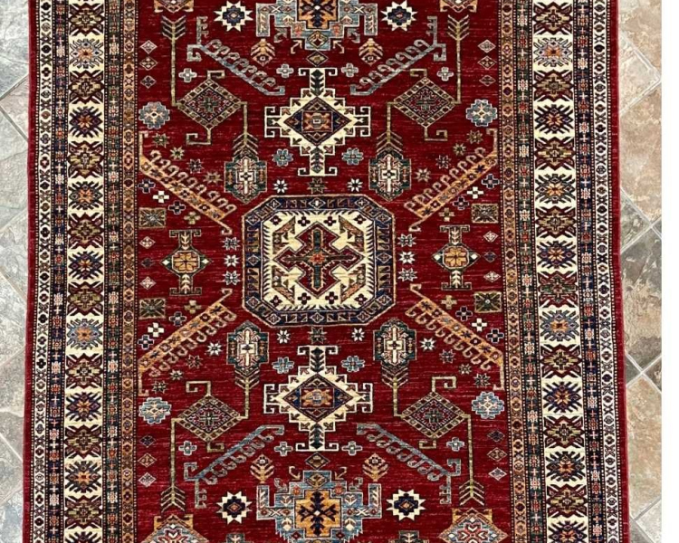 66 Super Kazak | Wool Rug | 5.10x8