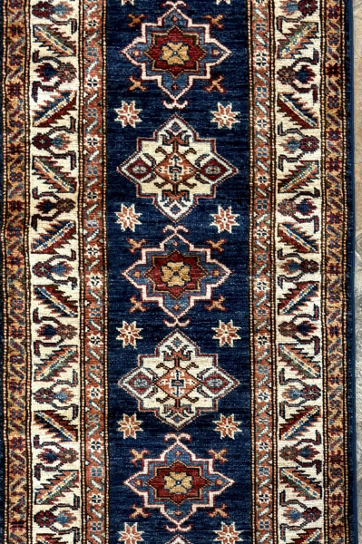 121 Super Kazak | Wool Rug | 2.1x6.2