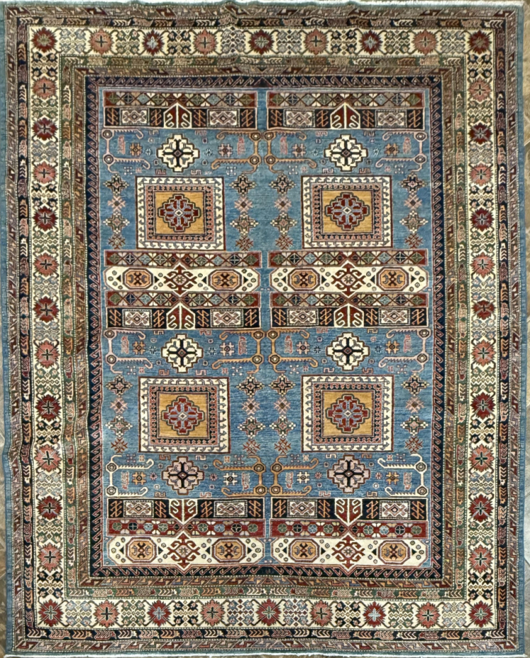 78 Super Kazak | Wool Rug | 8.2x9.10