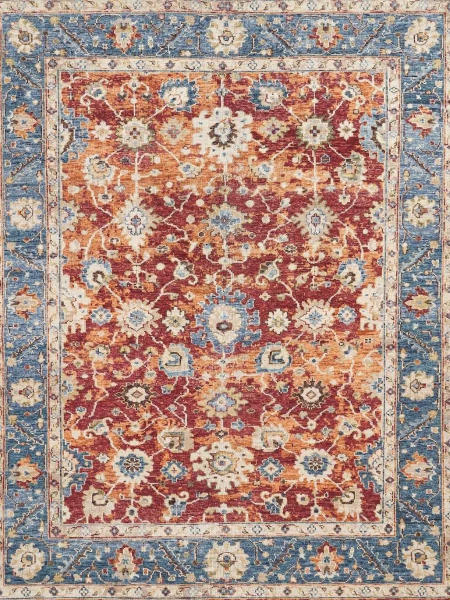 196 KN Spicy Red Area Rugs