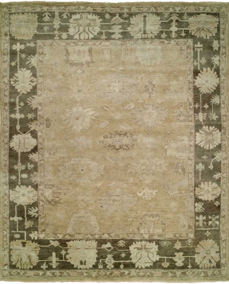 129 KZ Golden Coffee Area Rug