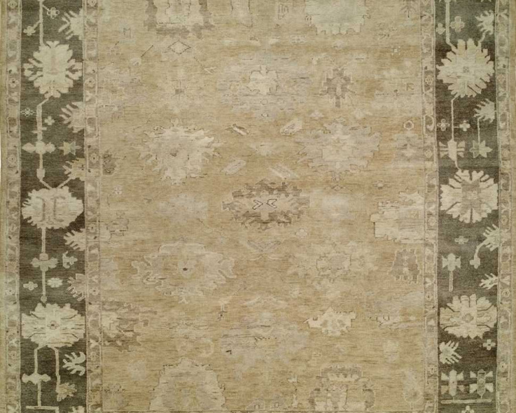 129 KZ Golden Coffee Area Rug