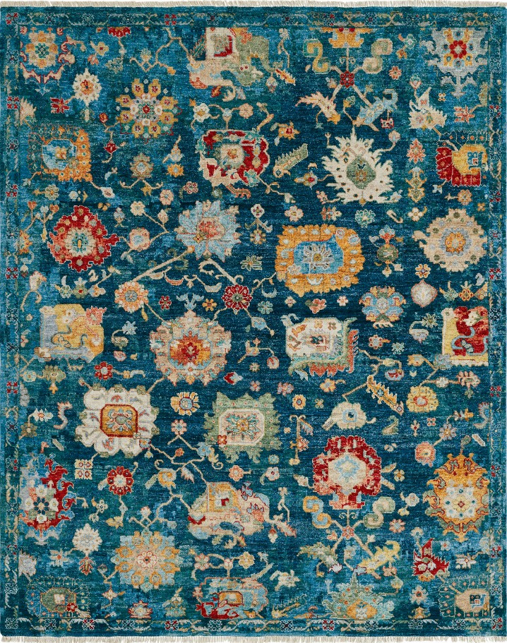 Deep Blue area rug