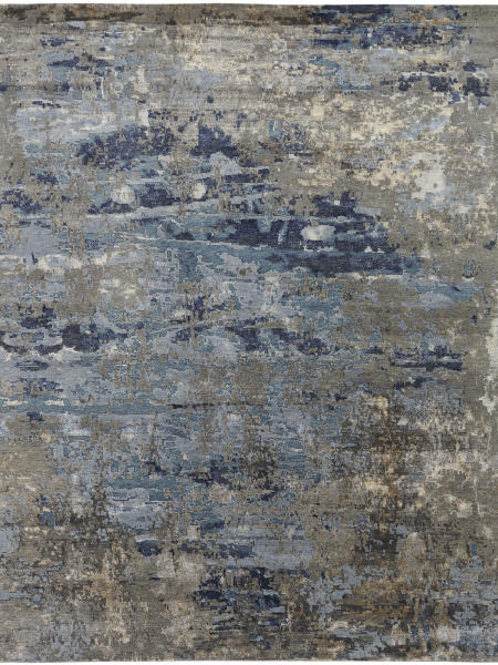 386 NL  Sandstorm Blue Rug | Custom Rugs