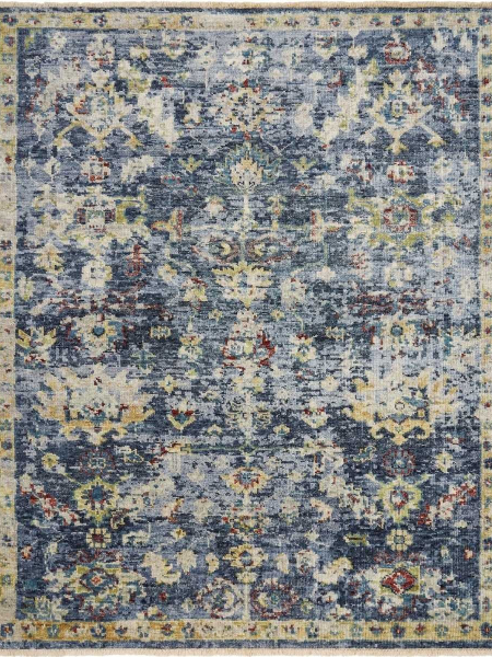 753 LL Vintage Denim Area Rugs