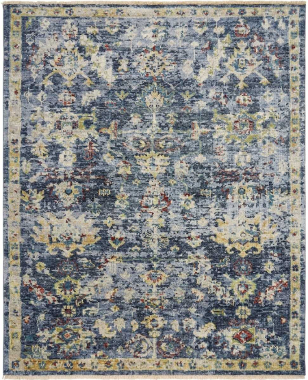 753 LL Vintage Denim Area Rugs