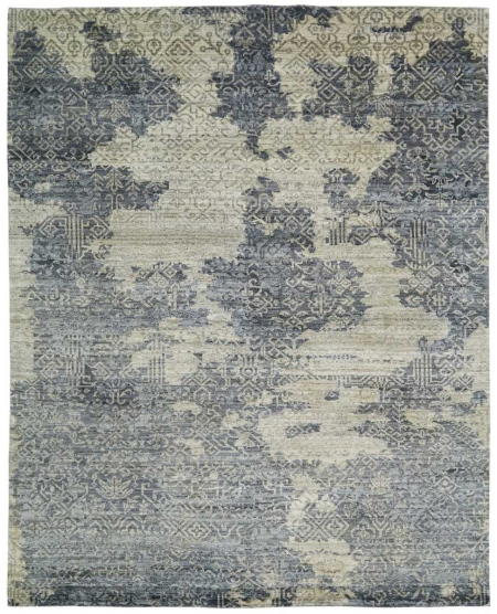 235 LN Silver / Blue Area Rug