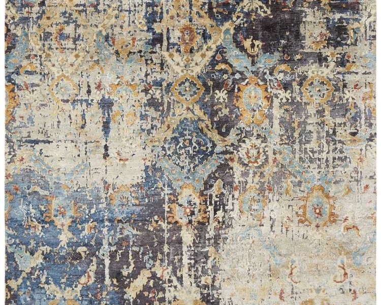 172 ML Blue Multi Area Rug