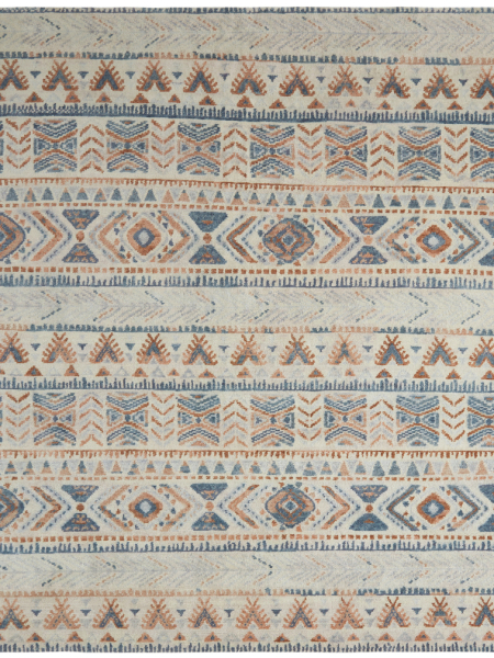 728-MV Chino/Denim/ Desert Clay Area Rug