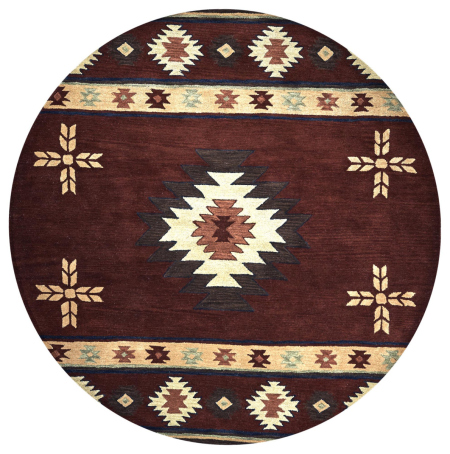 New Mexico 3120 Round Rug