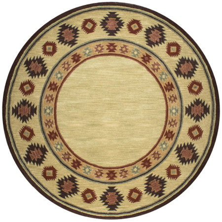 New Mexico 3126 Round Rug