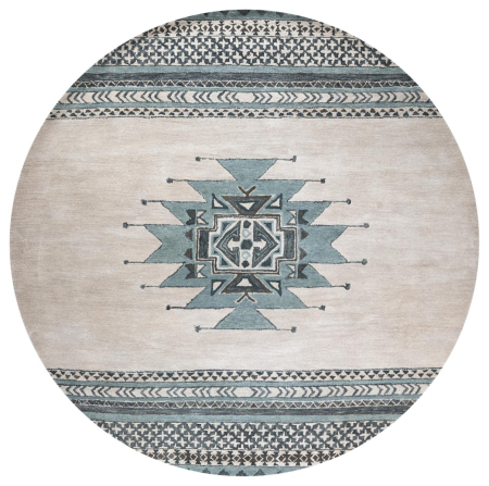 New Mexico 678B Round Rug