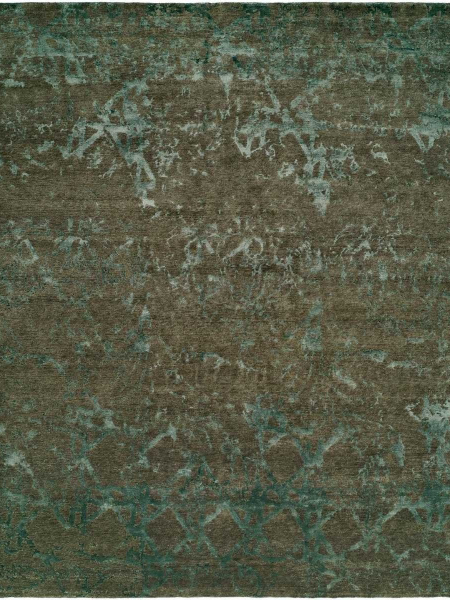 772 OR Earthy Turquoise Area Rug