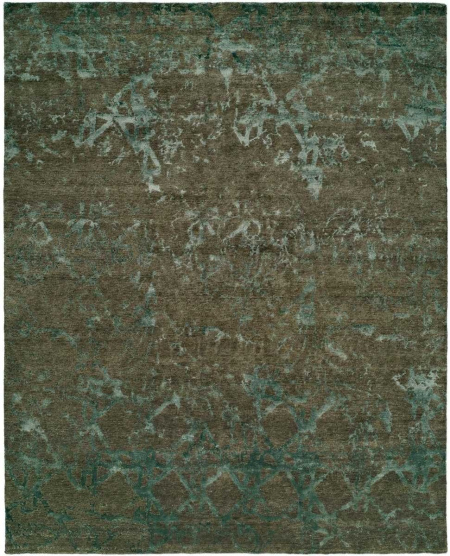 772 OR Earthy Turquoise Area Rug