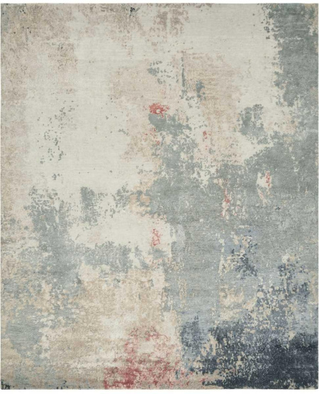 Blues Blush Mélange Area Rug