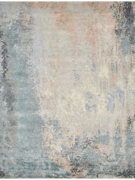 Blues Peach Mélange Area Rug