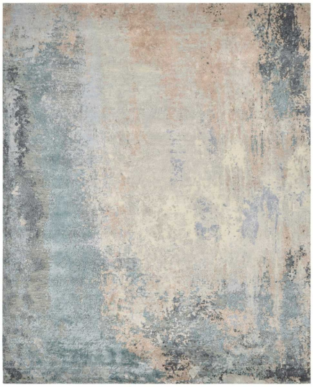 Blues Peach Mélange Area Rug