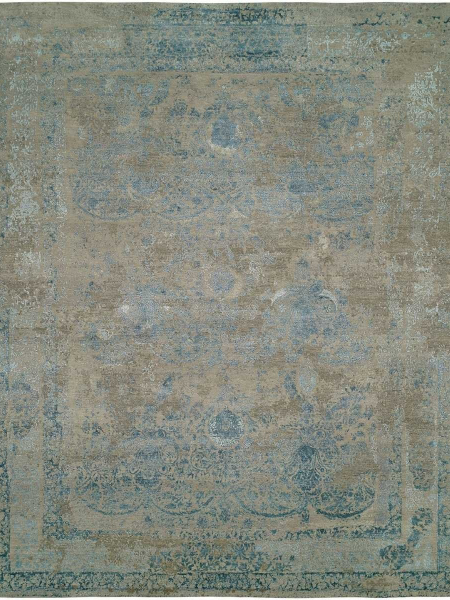 011 RR Zinc Azure Area Rugs