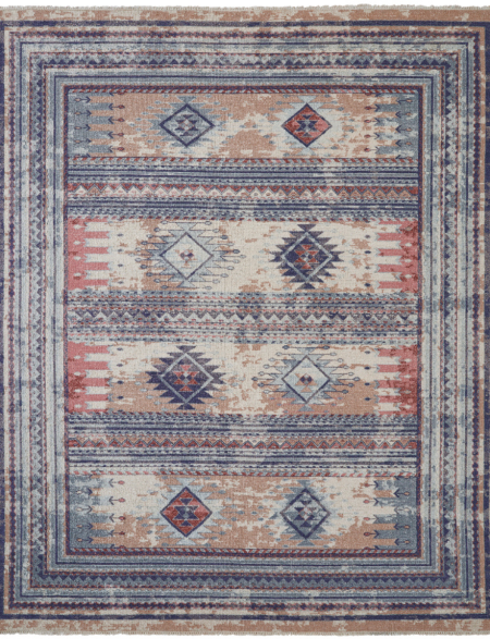 1184-SK-Indigo-Multi Area Rugs