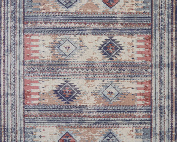 1184-SK-Indigo-Multi Area Rugs