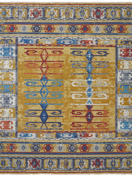 1186-SK-Saffron-Multi Area Rugs