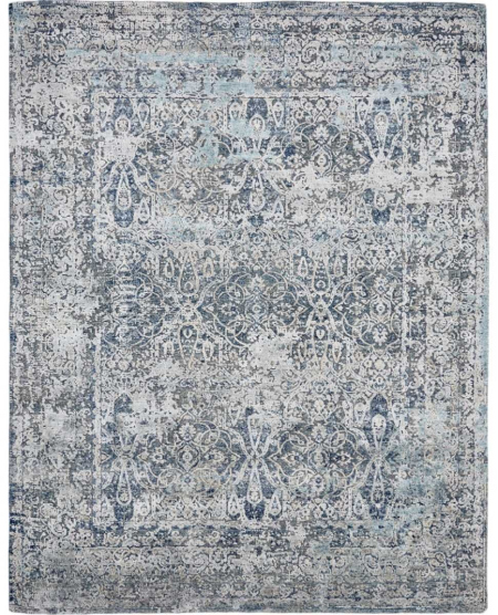 713 SO Antique Blue Greys Area Rugs