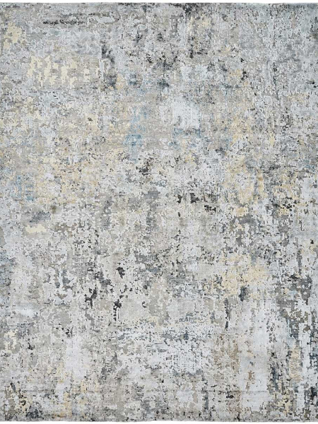 714 SO Grey Tones Sand Abstract Area Rugs