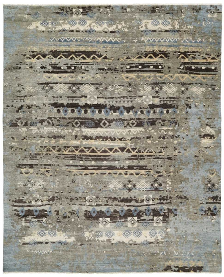 329 TS Grey Earth Water Area Rugs