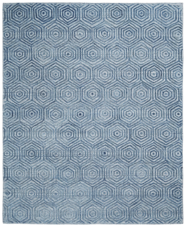 596 TT Ocean Blue Area Rug