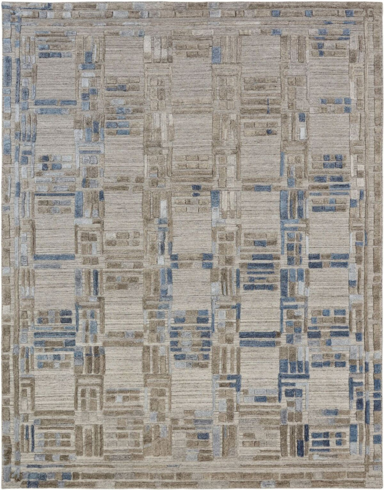 597 TT Natural / Indigo Area Rug