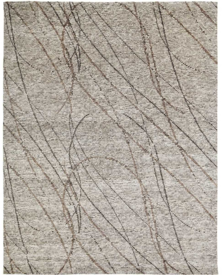 605 VS Grey Brown Swirl Rugs