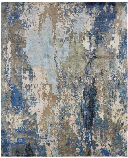 515 ZF Blues  Area Rug