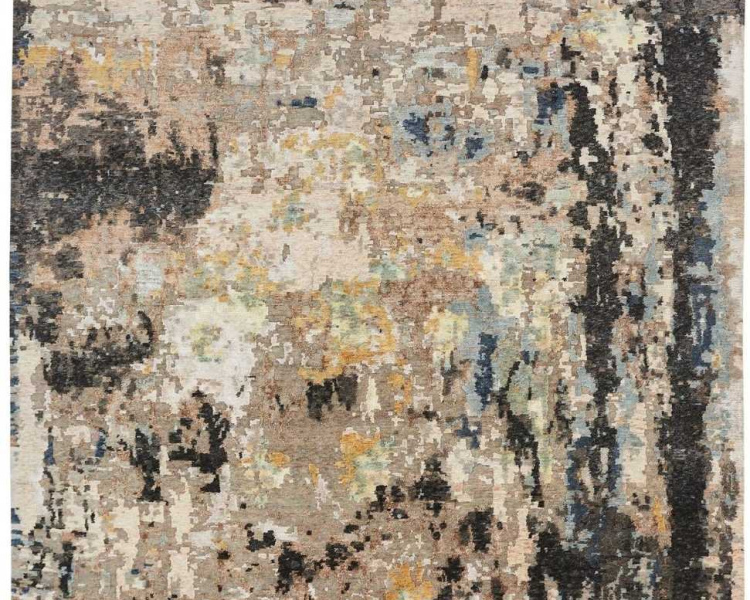 518 ZF Tan Ebony Area Rug