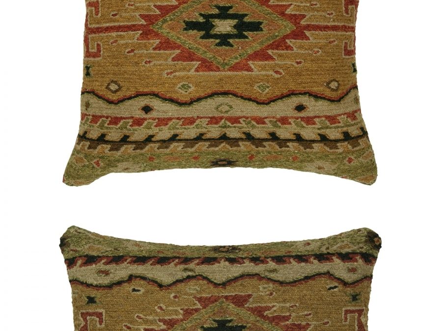 Hand-Knotted Southwestern Pillows | Boho & Tribal Decor | ROR