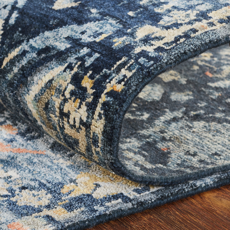 navy rugs